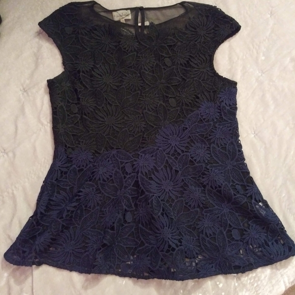 Deletta Tops - Deletta Anthropology peplum blouse